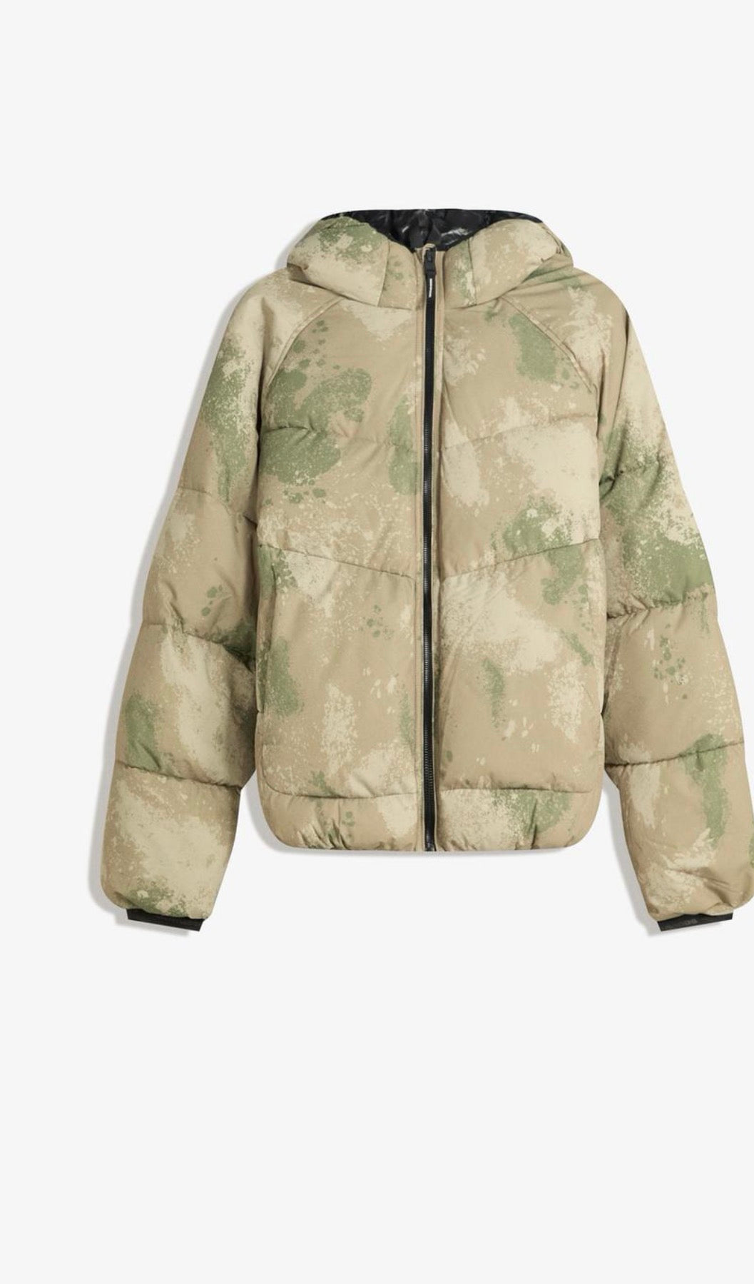 Hooded puffer jacket