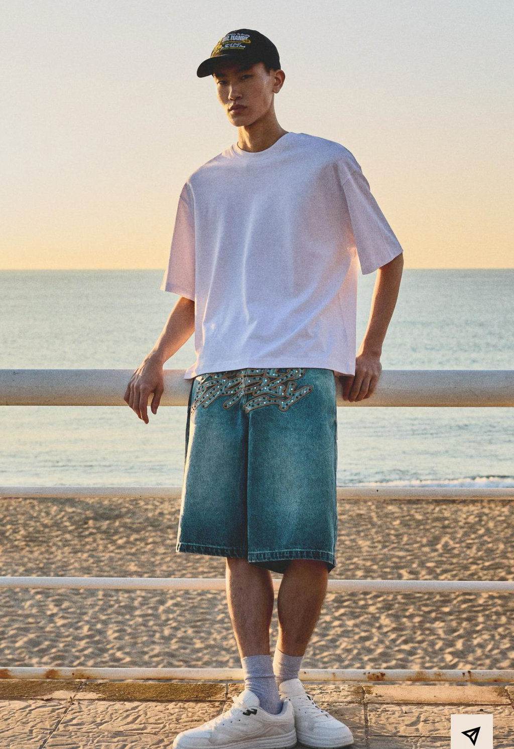 EMBROIDERED DENIM - BERSHKA