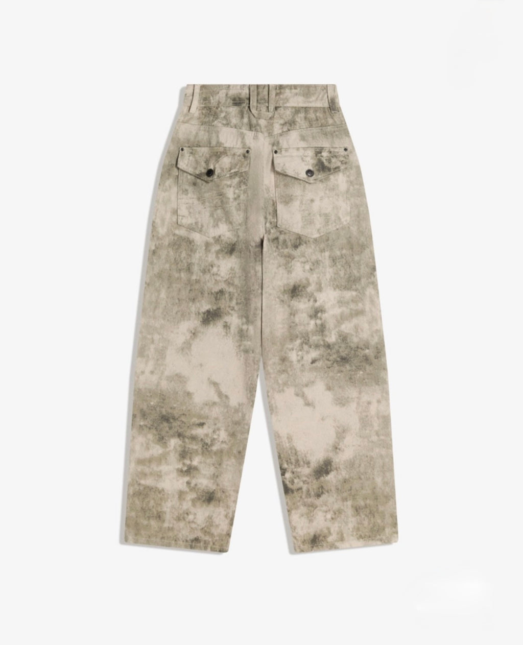 BERSHKA PRINTED TROUSERS