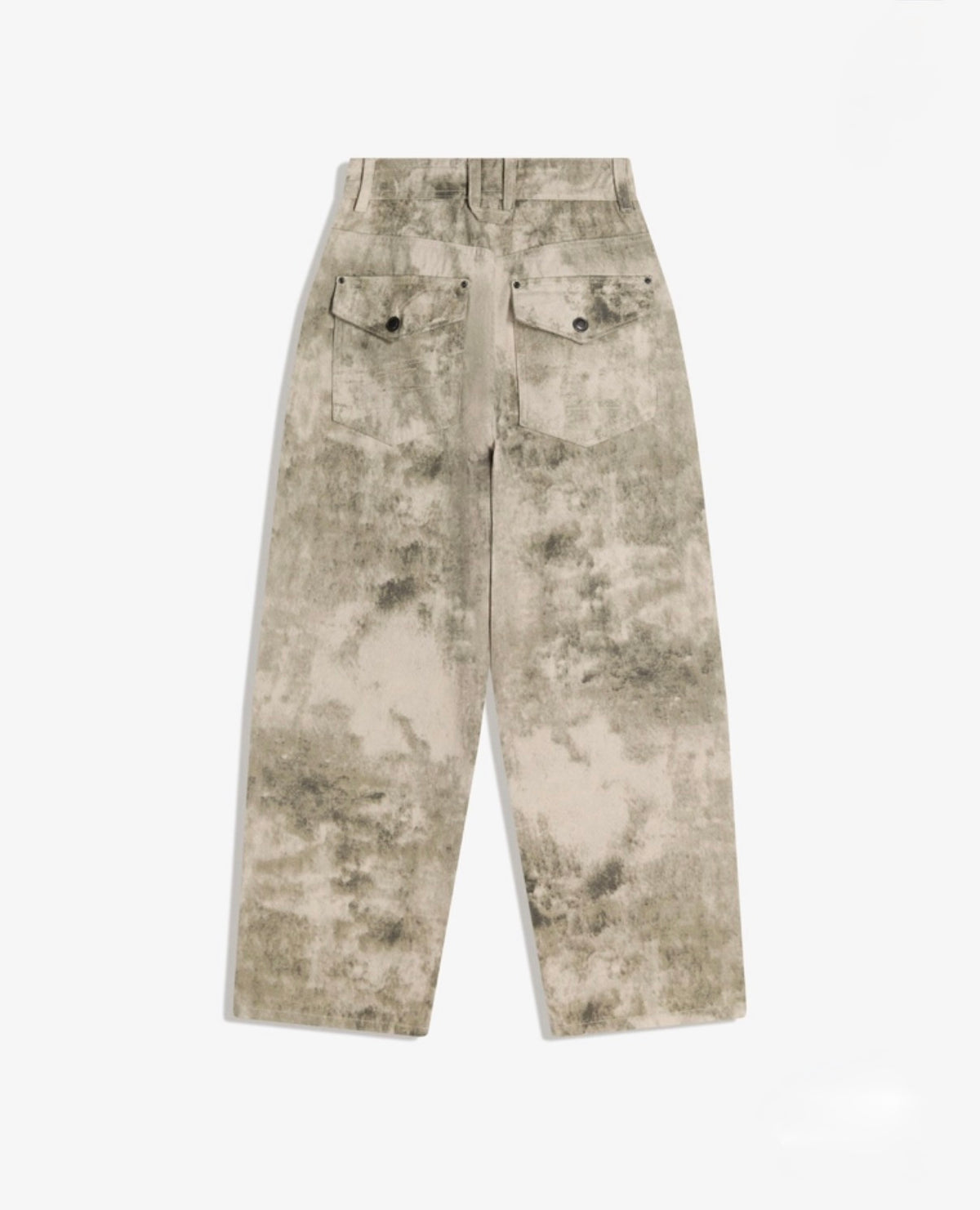 BERSHKA PRINTED TROUSERS