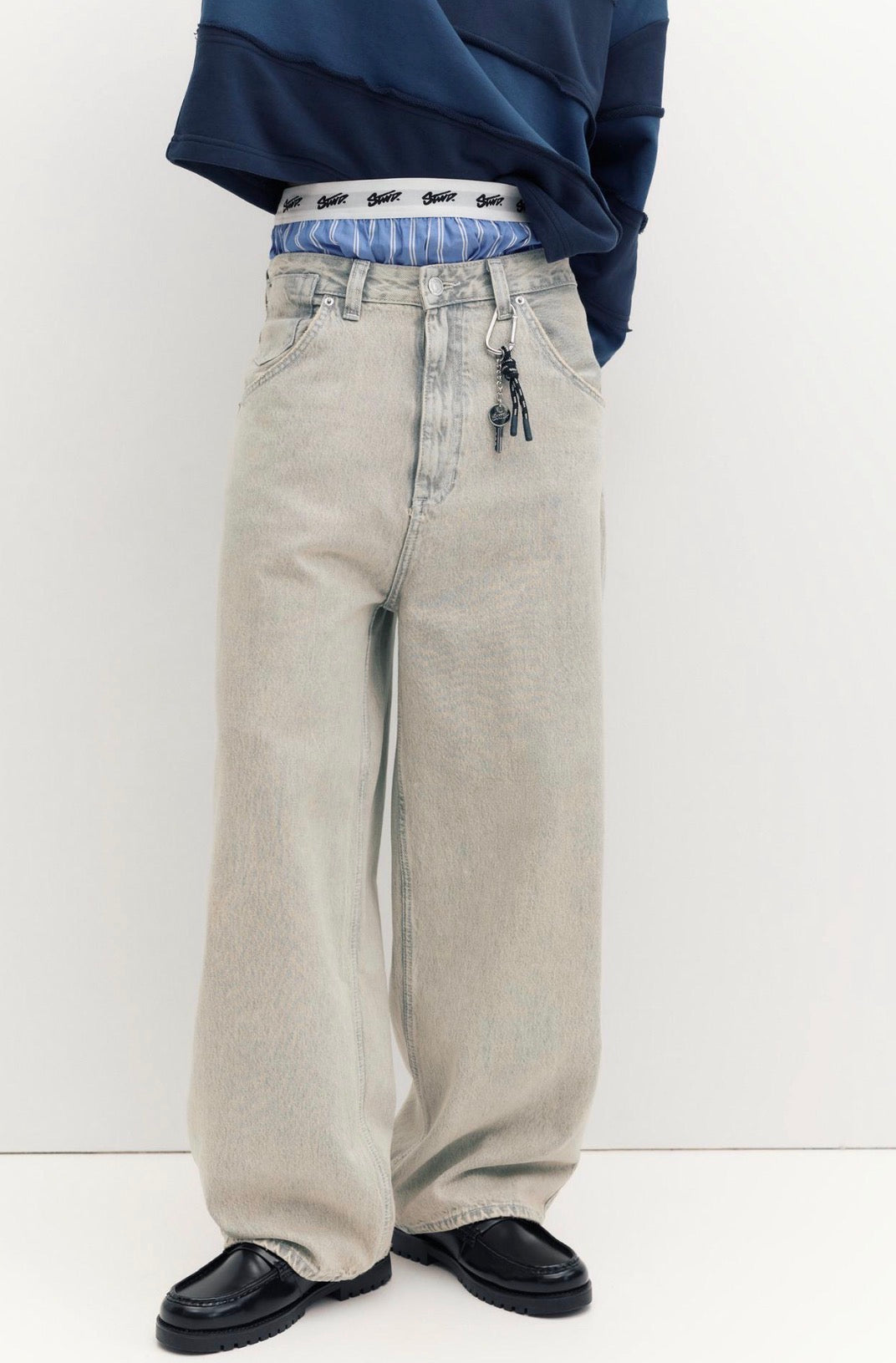SUPER BAGGY JEANS - P&B