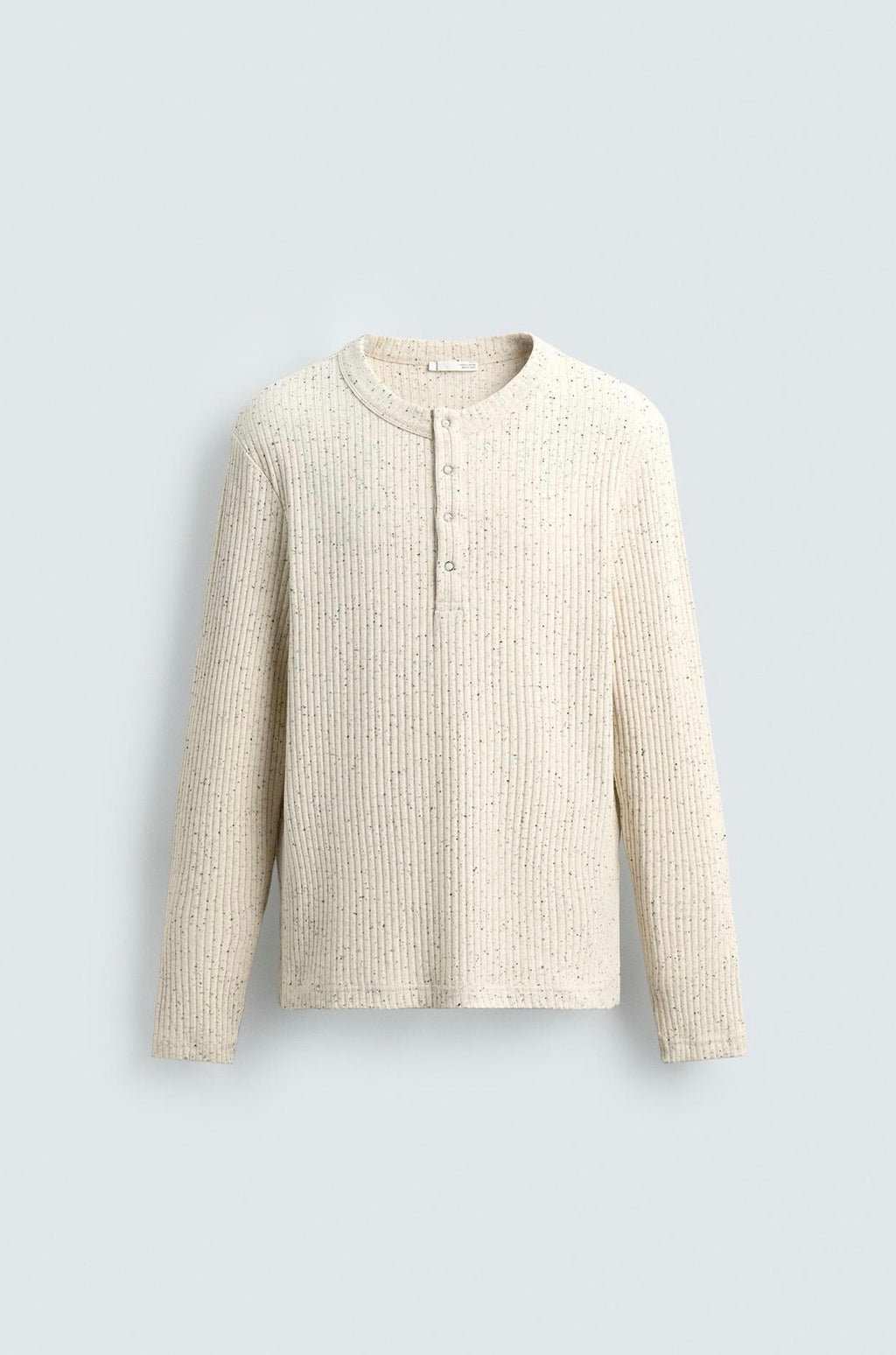 HENLEY RIBBED - ZARA