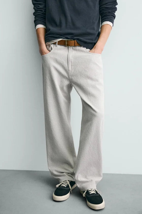 STRAIGHT-LEG TROUSERS - ZARA