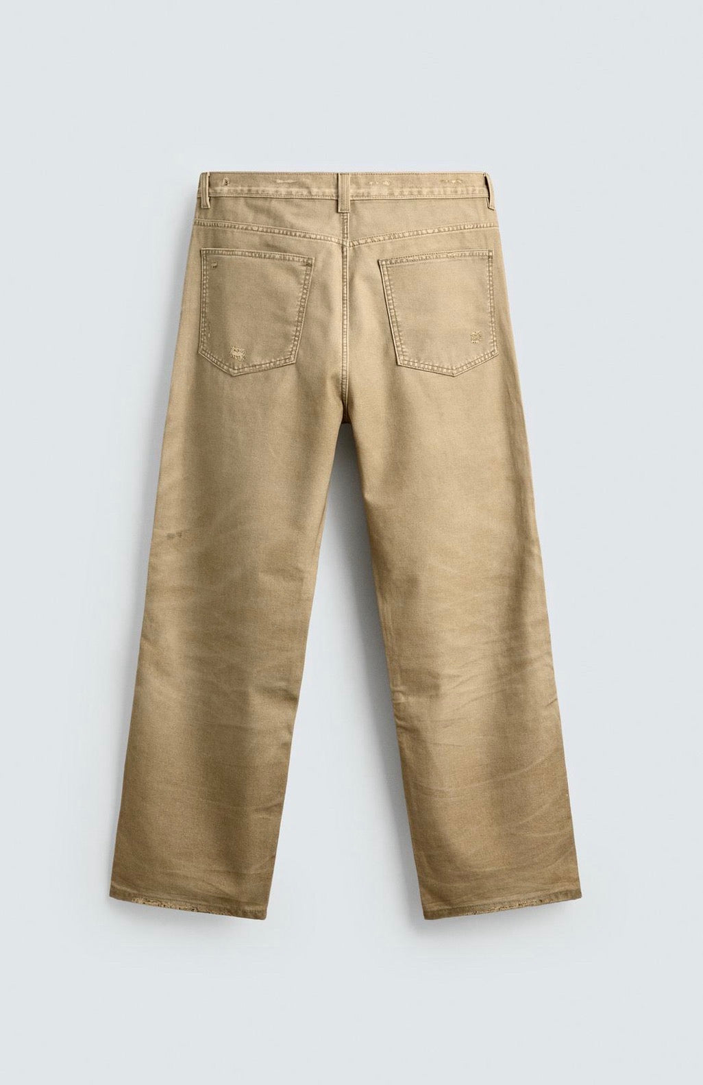 WASHED PRINTED TROUSERS - ZARA