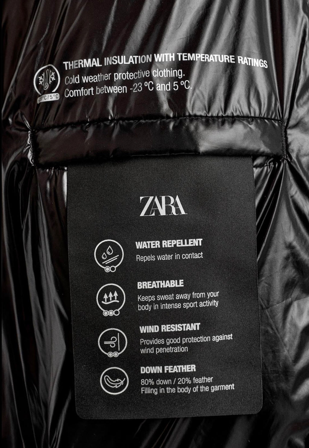 ZARA PUFFER JACKET