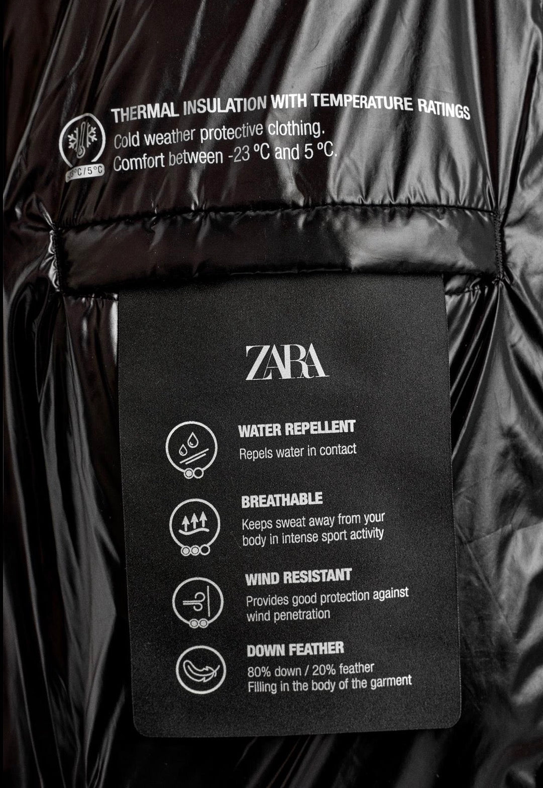 ZARA PUFFER JACKET
