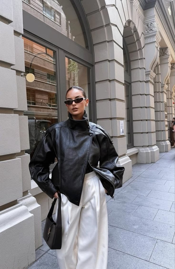 ZARA LEATHER JACKE