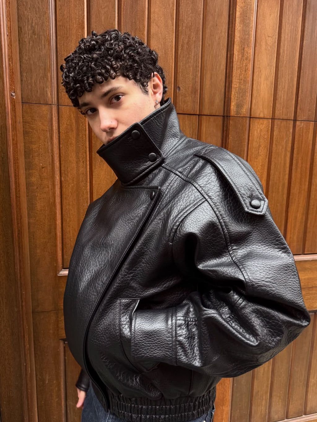 ZARA LEATHER JACKE
