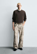 ABSTRACT PRINT TROUSERS - ZARA