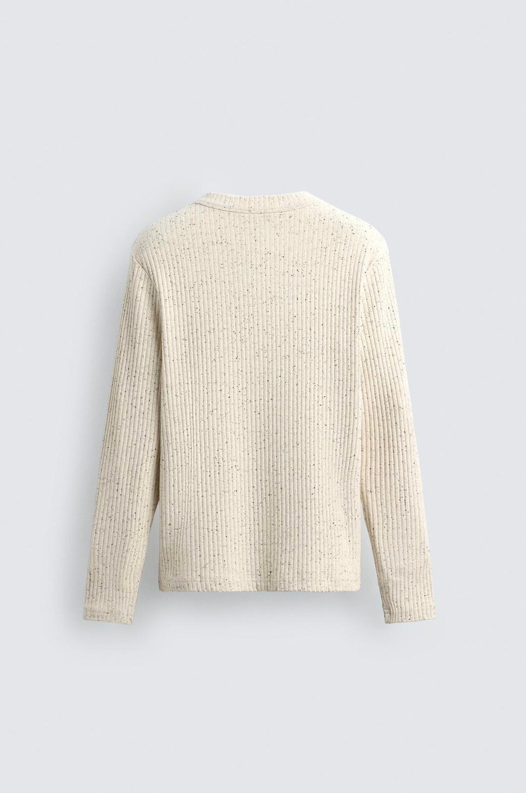 HENLEY RIBBED - ZARA