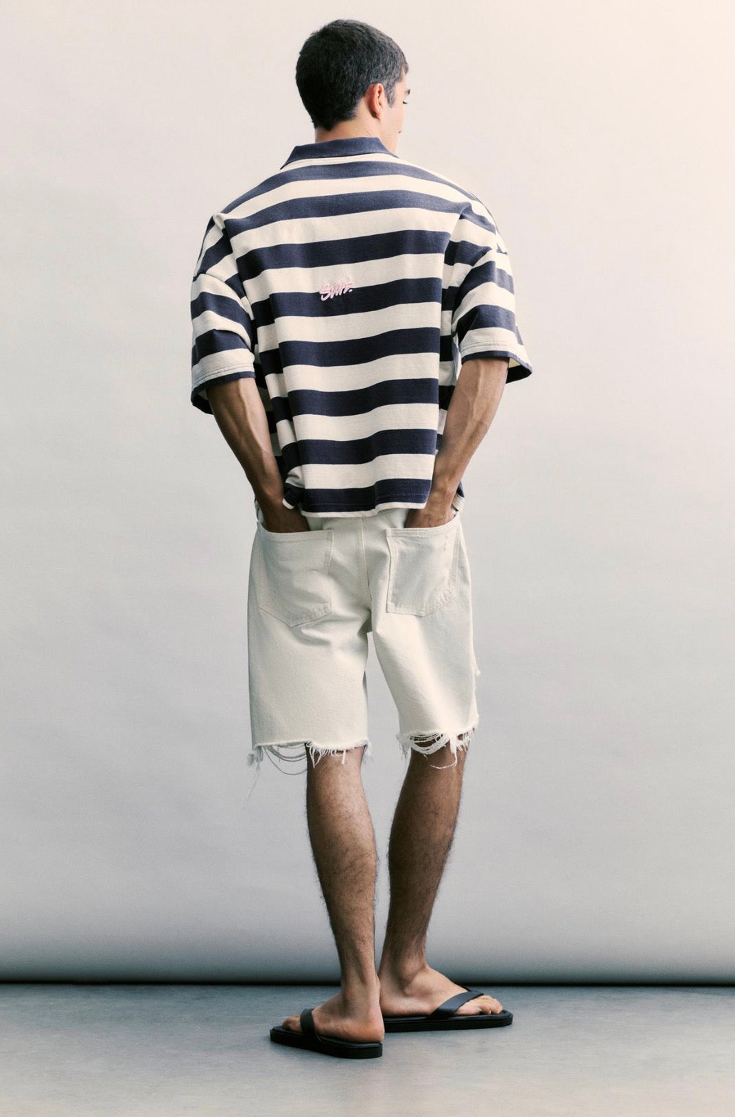 STRIPED SHIRT - P&B