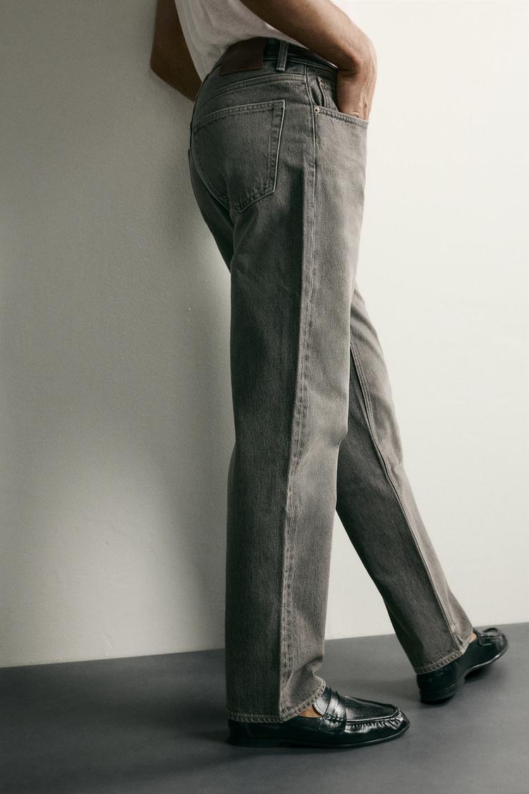 STRAIGHT- LEG JEANS - ZARA