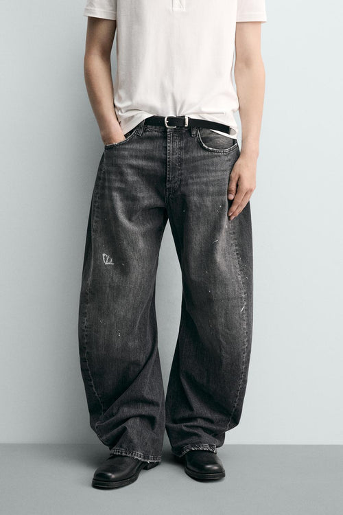 BARREL FIT JEANS - ZARA