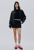 Bershka
Faux leather jacket - black