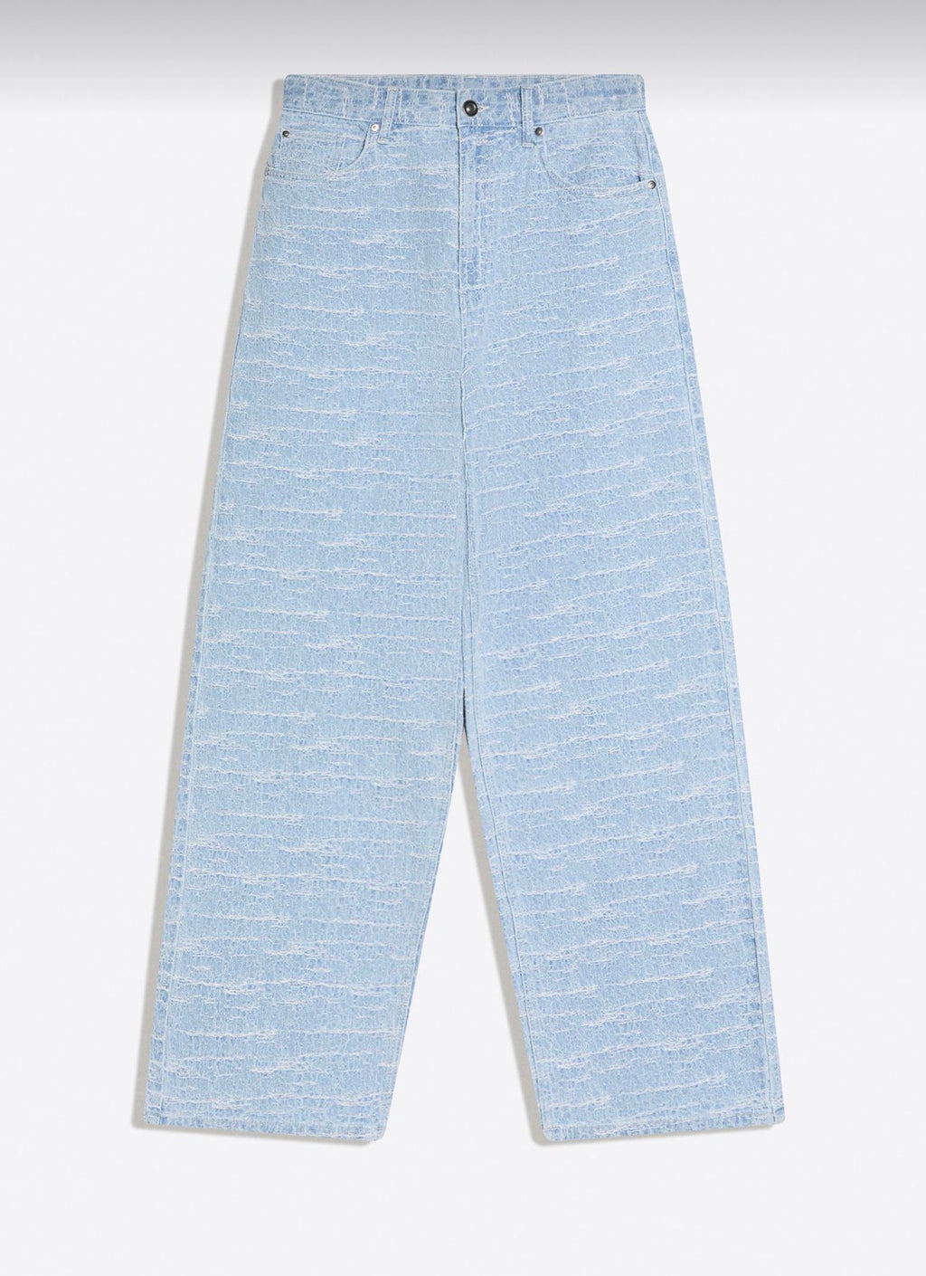 TEXTURED SUPER BAGGY JEANS - BERSHKA