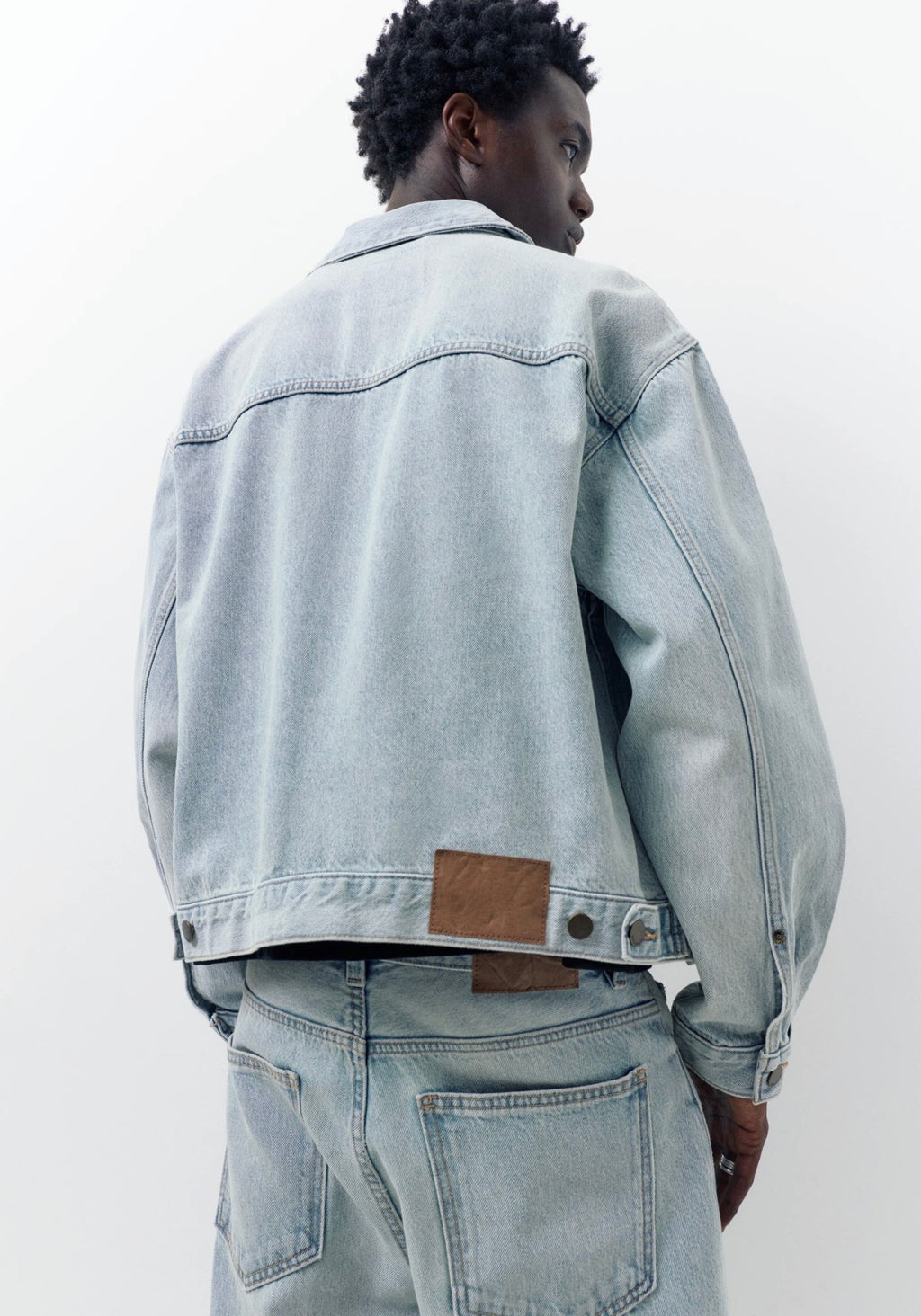 DENIM TRUCKER JACKET - P&B
