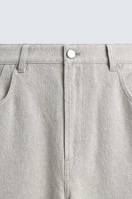 STRAIGHT-LEG TROUSERS - ZARA