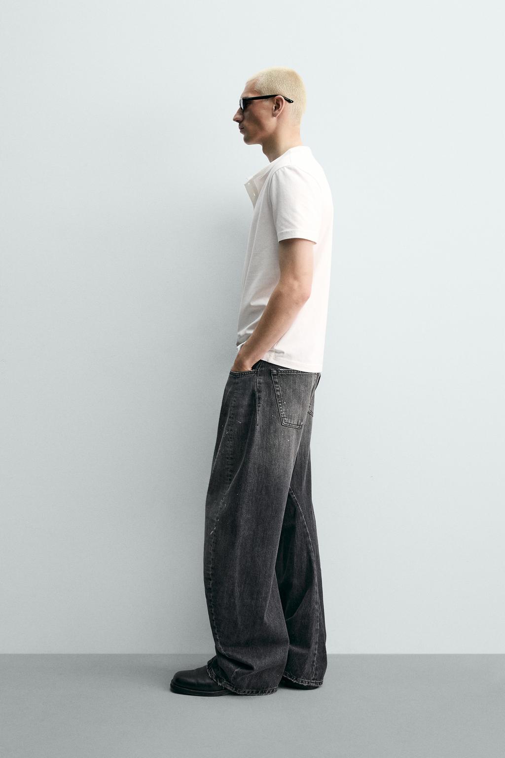 BARREL FIT JEANS - ZARA