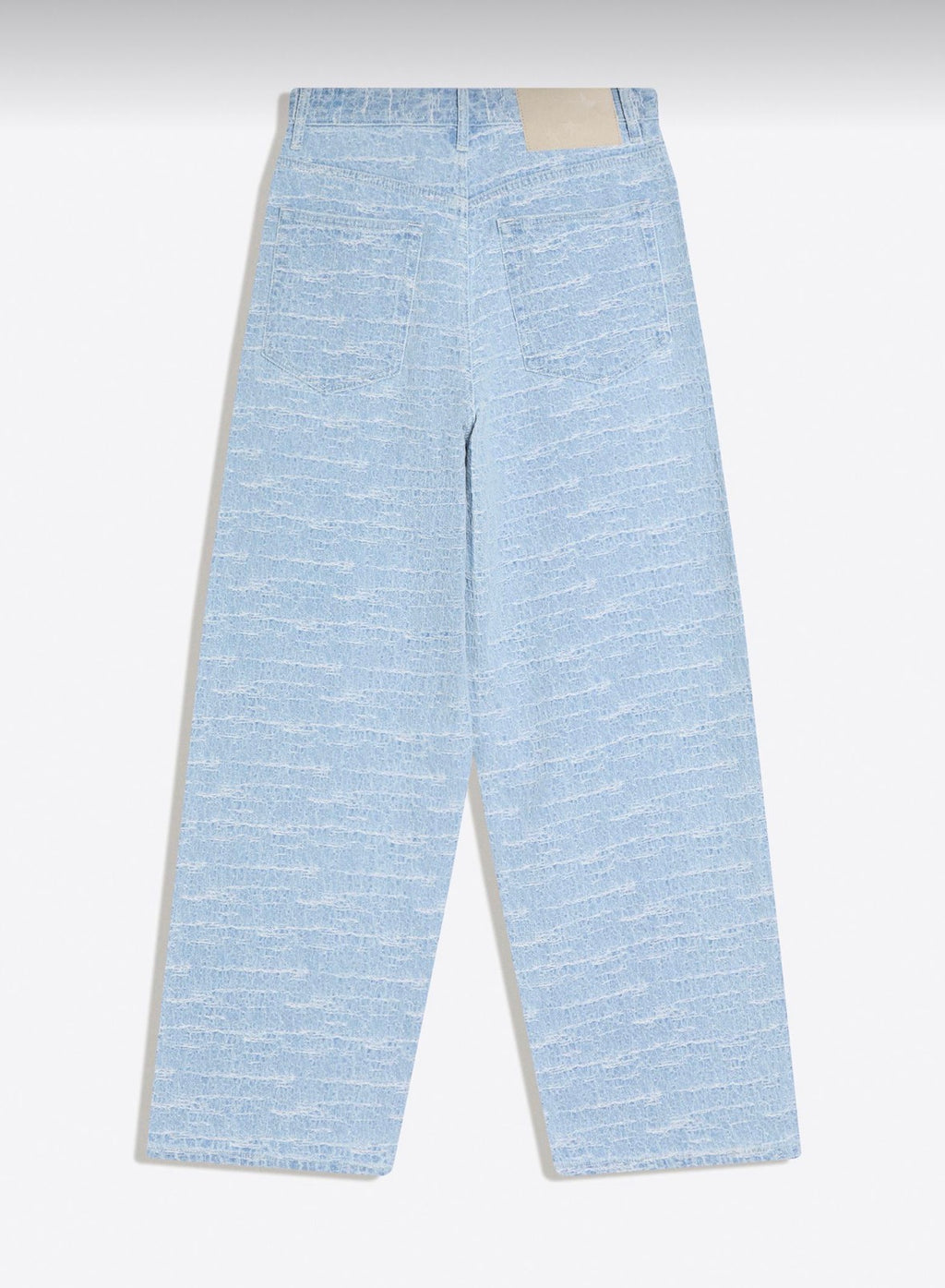 TEXTURED SUPER BAGGY JEANS - BERSHKA
