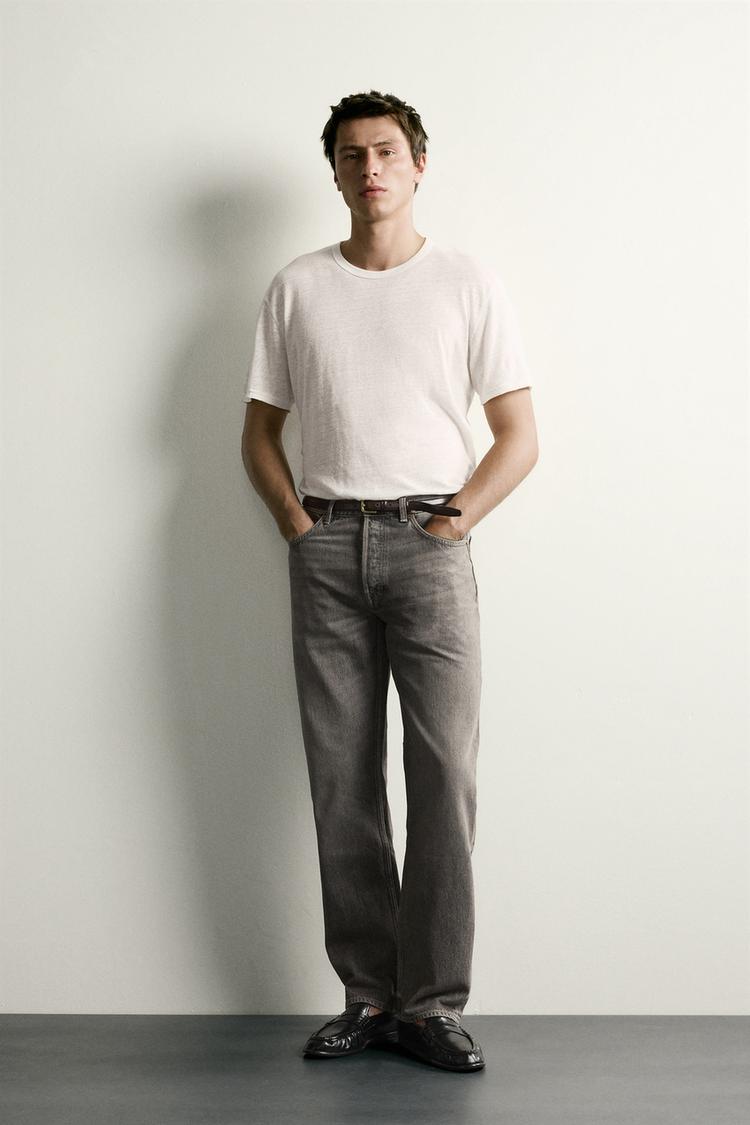 STRAIGHT- LEG JEANS - ZARA