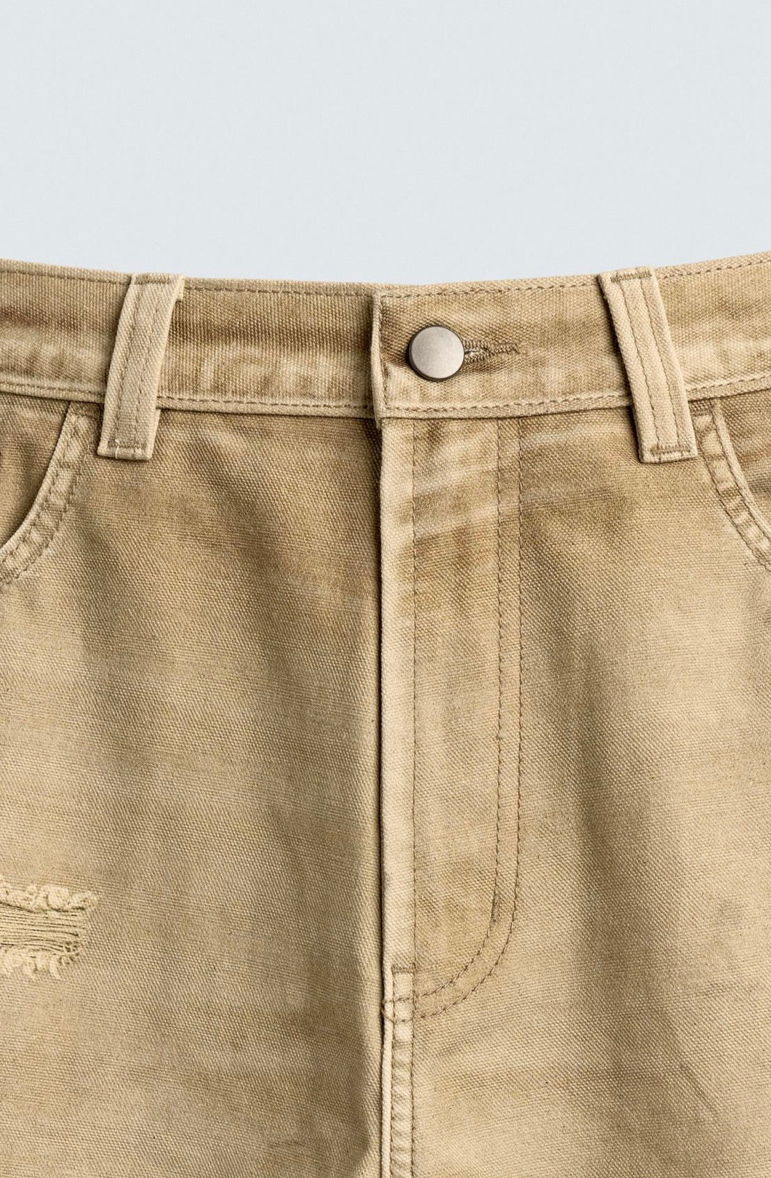 WASHED PRINTED TROUSERS - ZARA