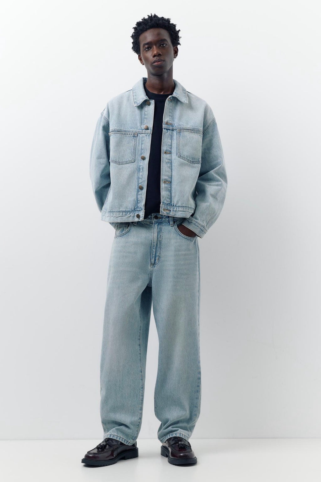 DENIM JACKET - P&B