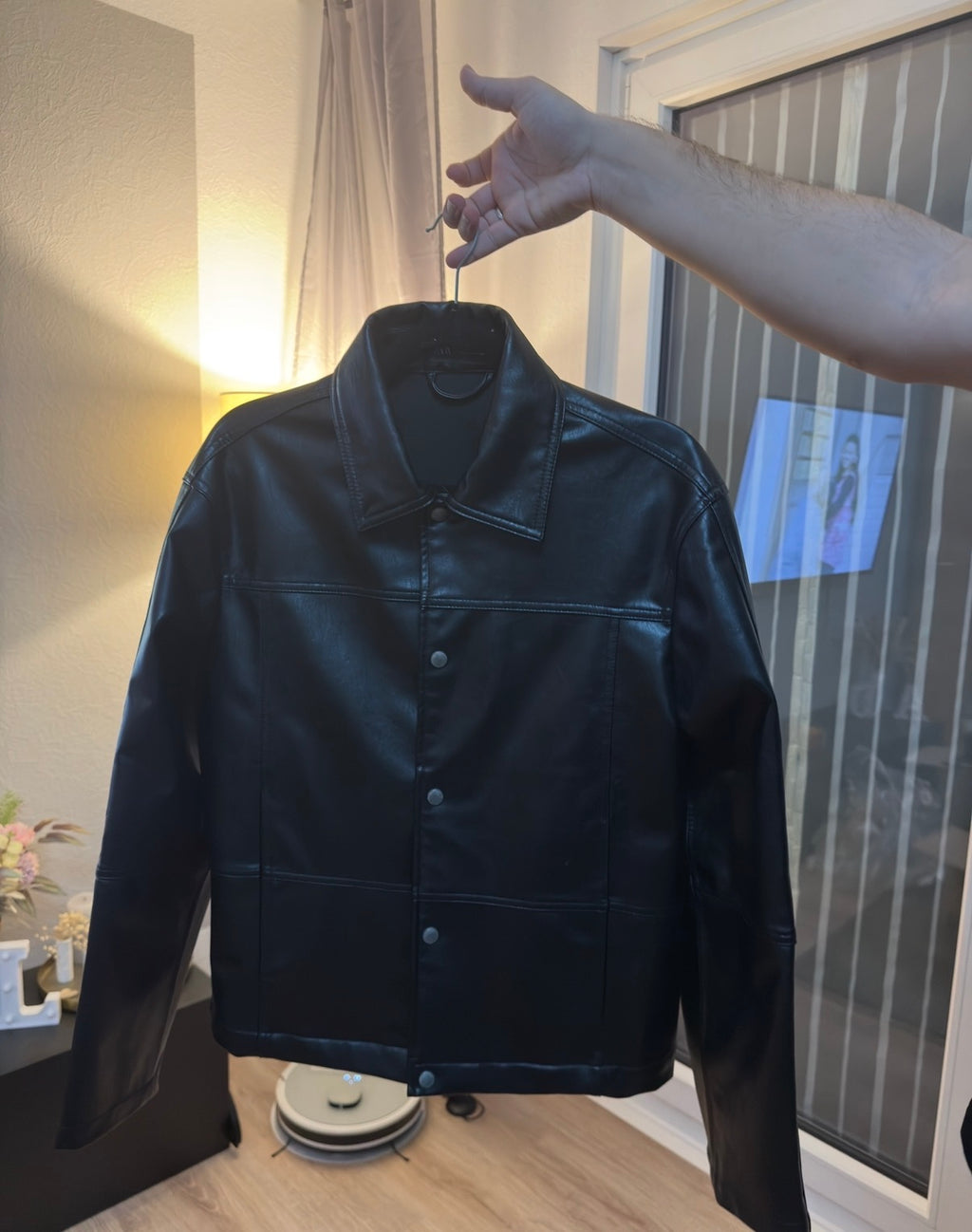Leather jacket