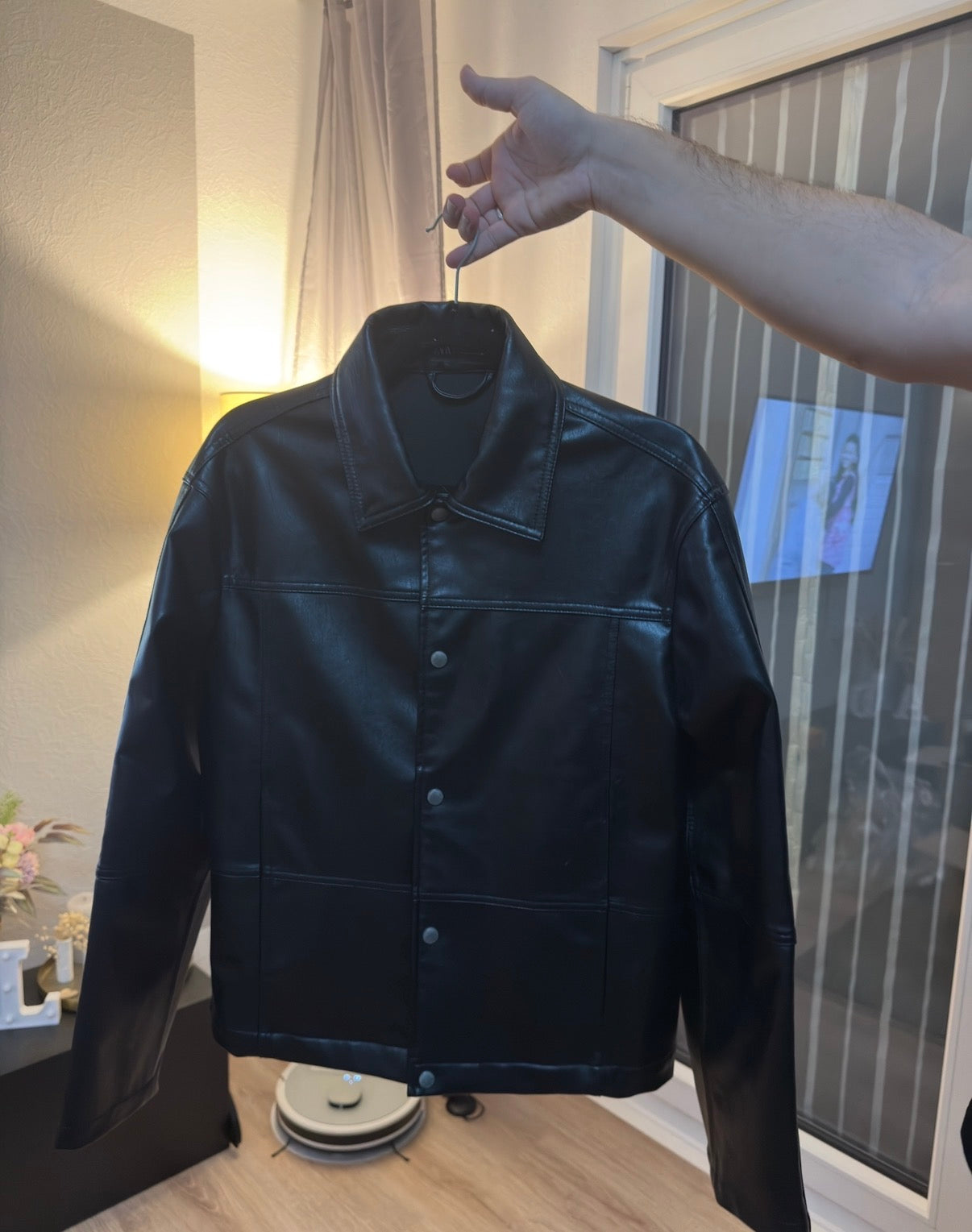 Leather jacket
