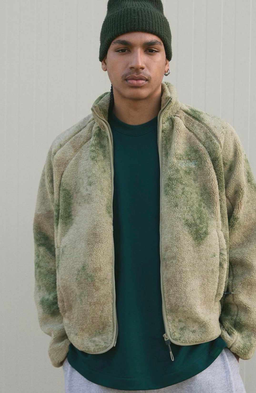 Faux shearling jacket