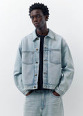 DENIM TRUCKER JACKET - P&B