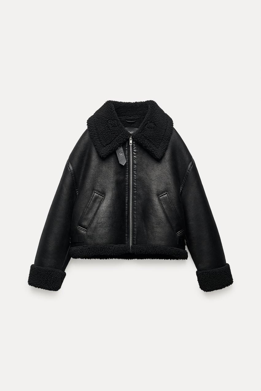 Zara aviator jacket
