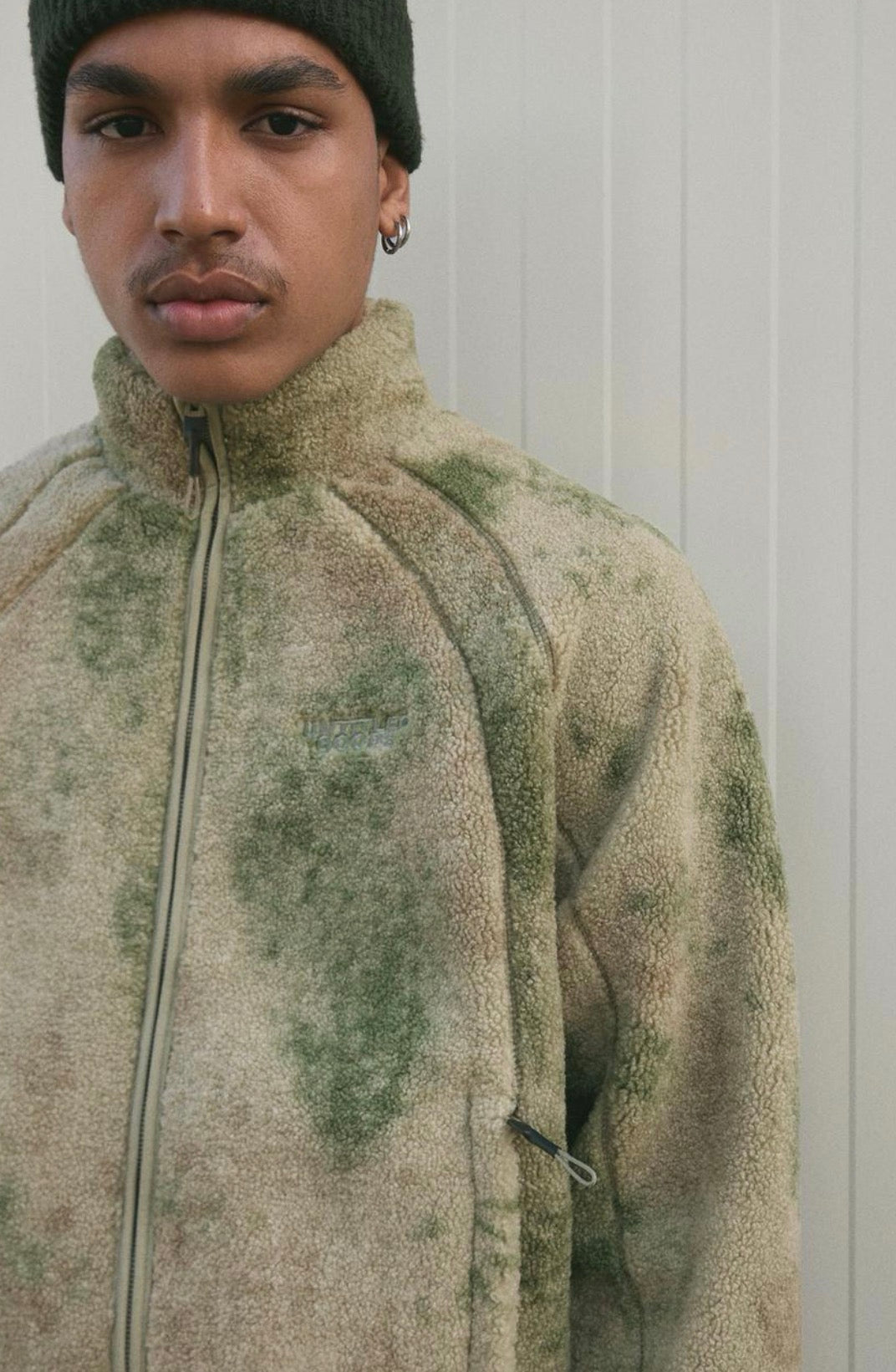 Faux shearling jacket