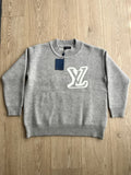 Louis Vuitton Intarsia Wool Knit Crewneck Sweater