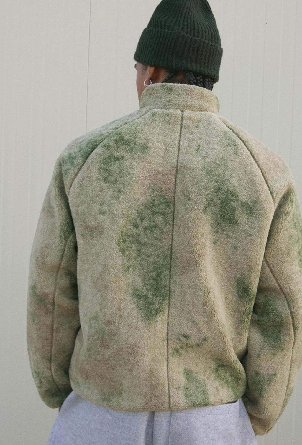 Faux shearling jacket
