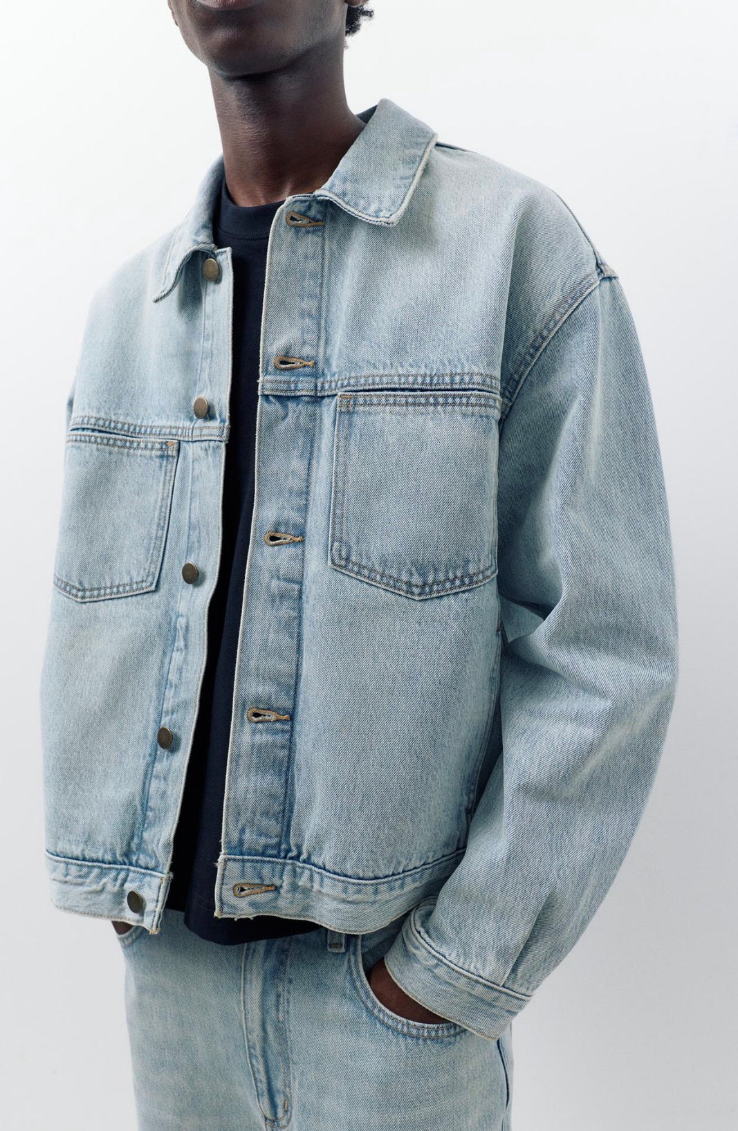 DENIM JACKET - P&B