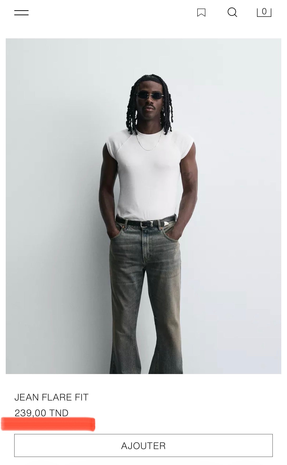 FLARED JEANS - ZARA