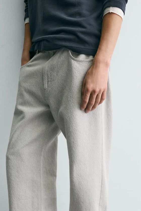 STRAIGHT-LEG TROUSERS - ZARA