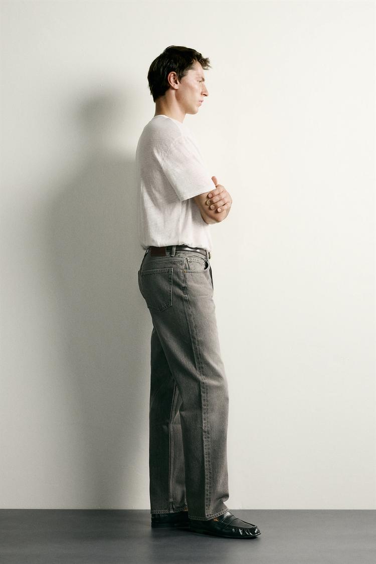 STRAIGHT- LEG JEANS - ZARA
