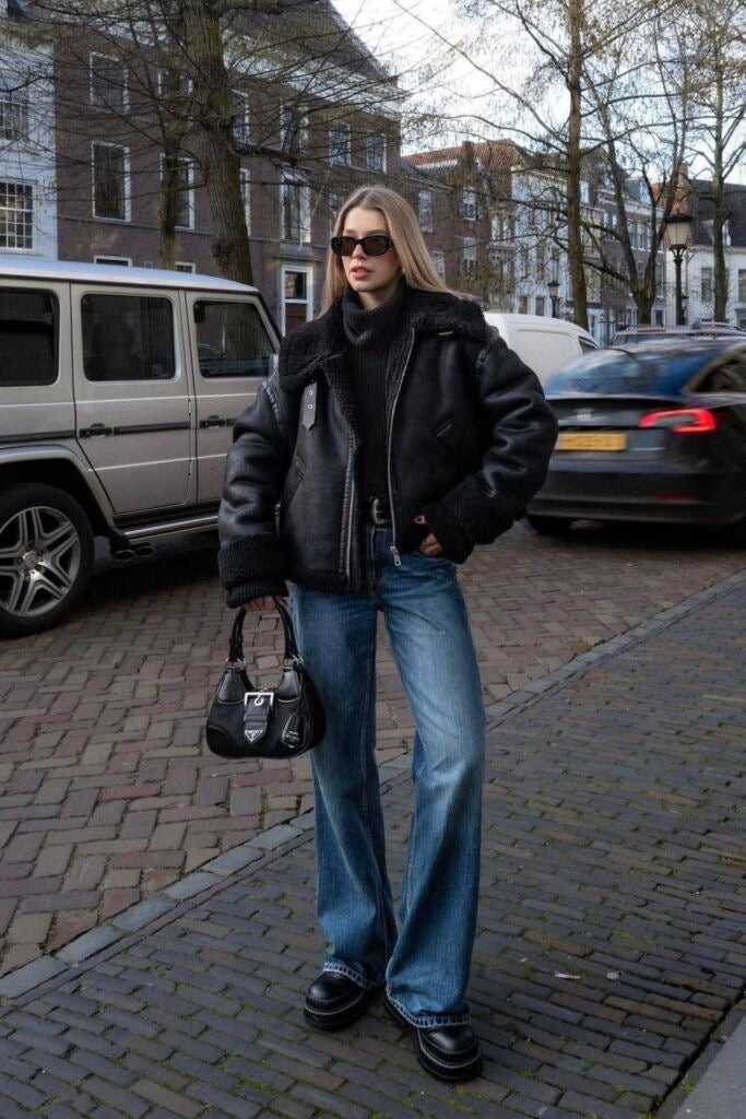 Zara aviator jacket