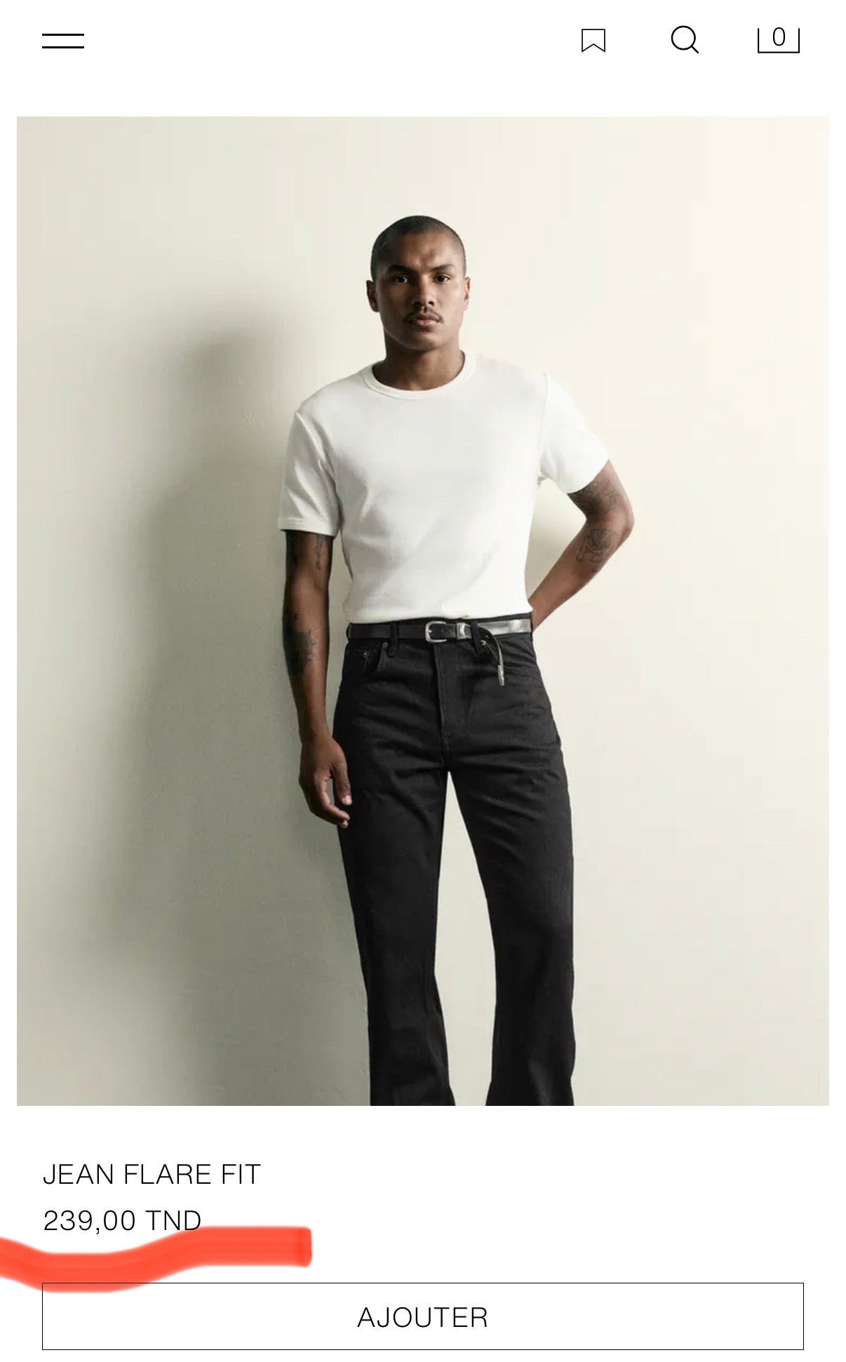 FLARED JEANS - ZARA