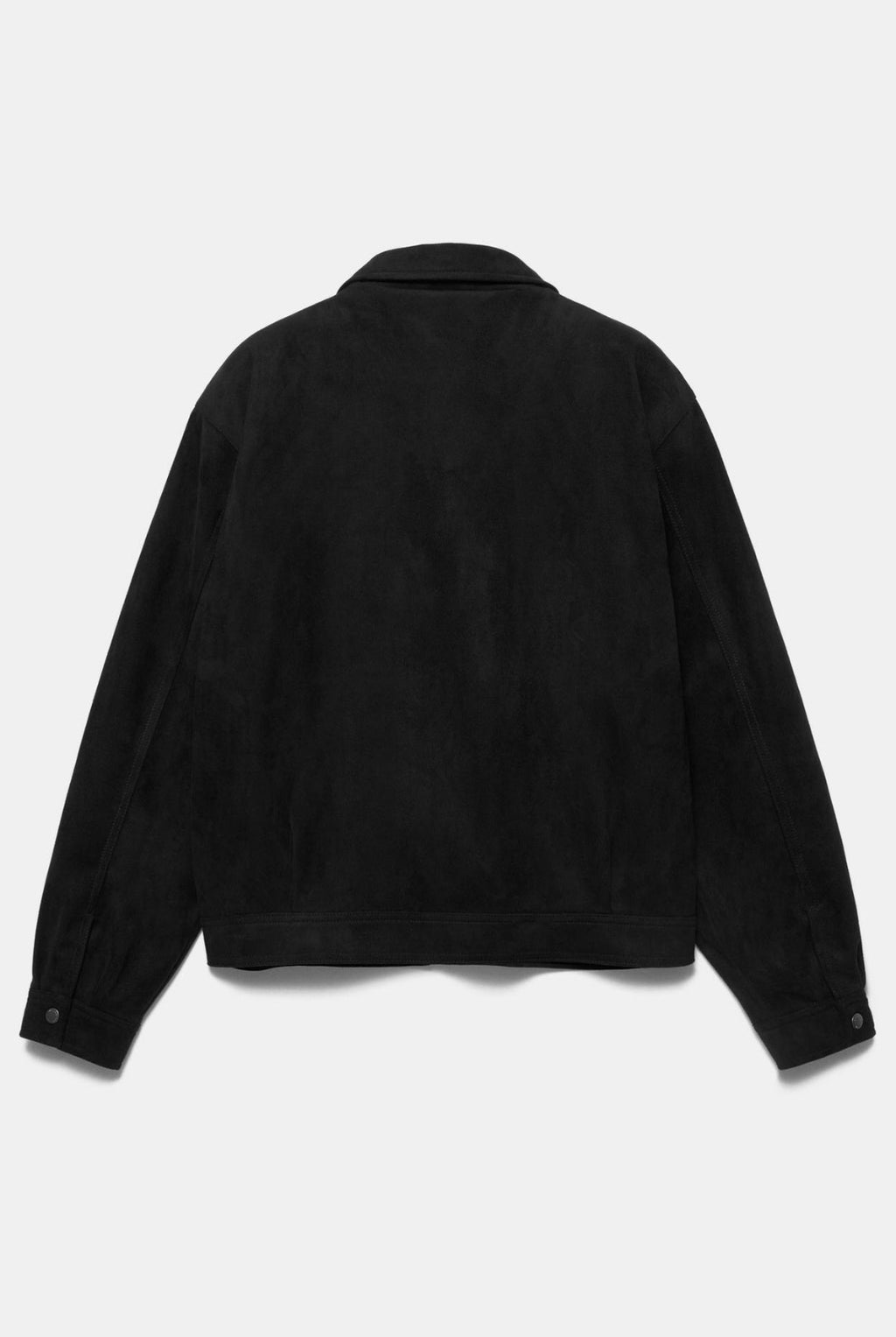 FAUX SUEDE JACKET - P&B