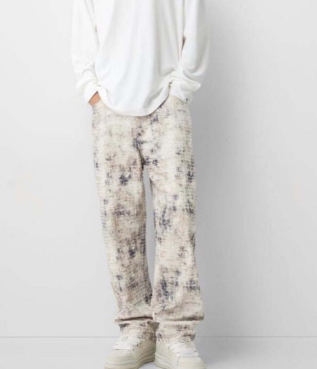 PRINTED TROUSERS - BERSHKA