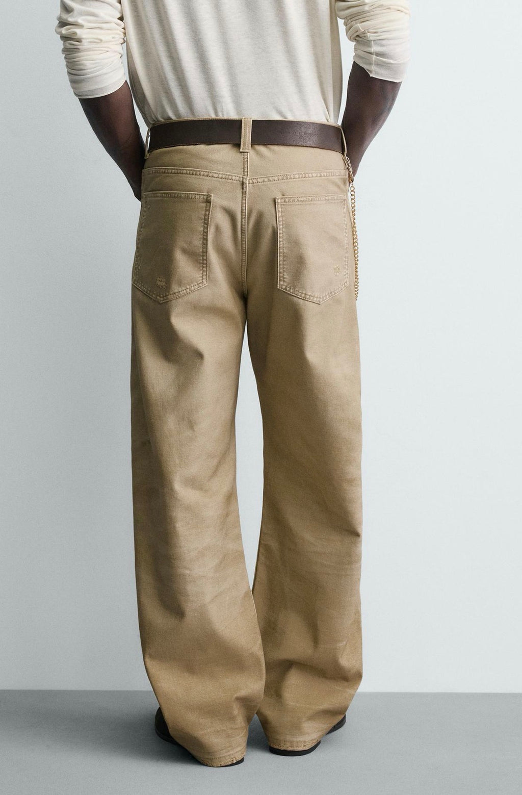 WASHED PRINTED TROUSERS - ZARA