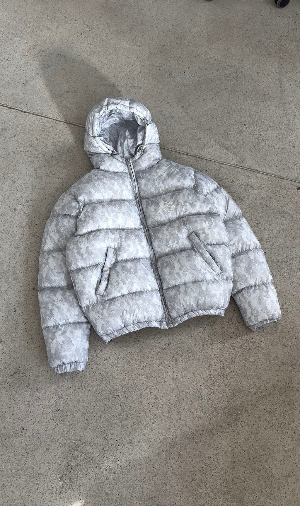 CAMO PUFFER JACKET - SUVENE