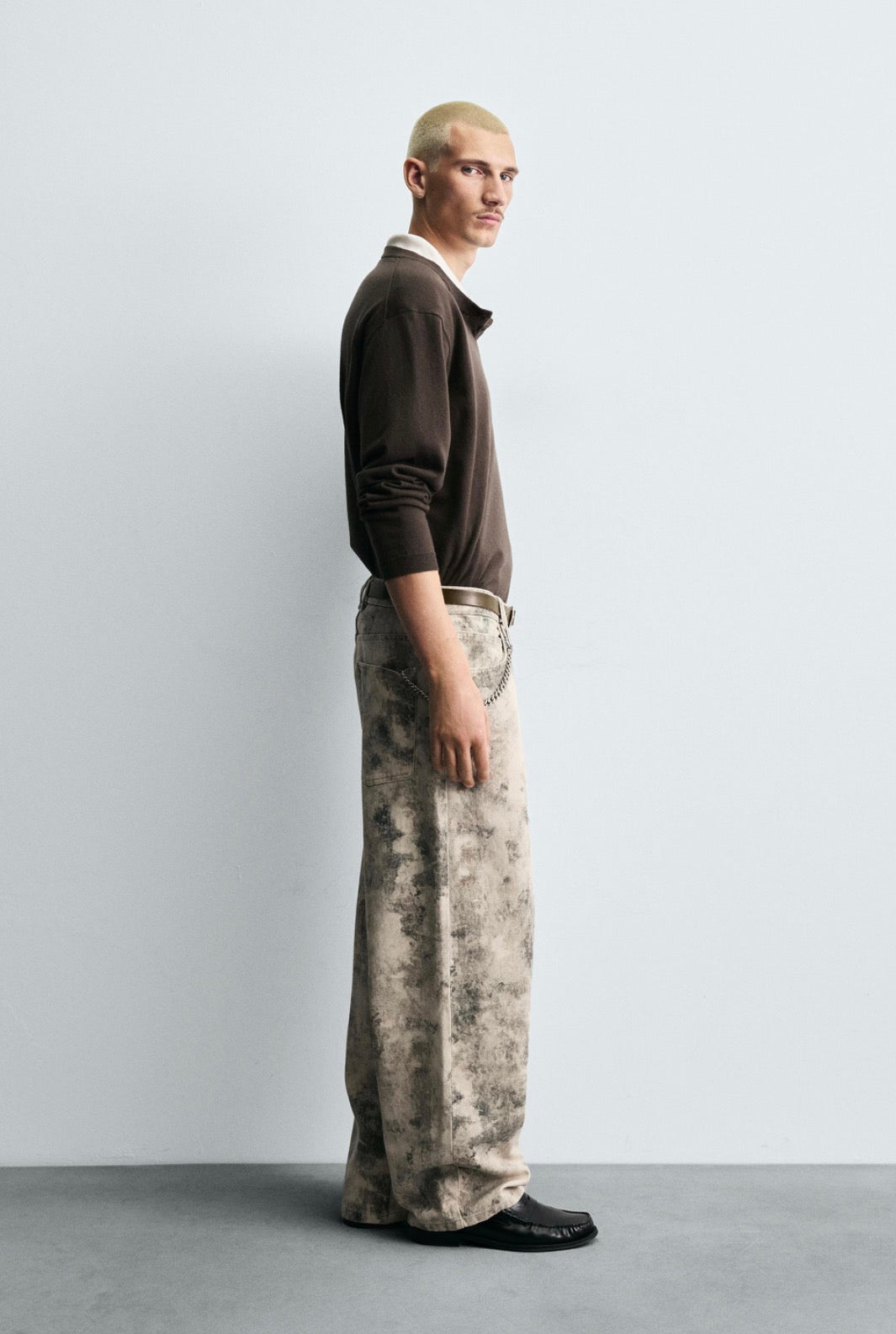 ABSTRACT PRINT TROUSERS - ZARA