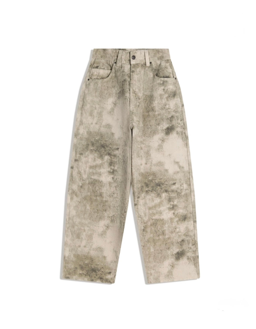 BERSHKA PRINTED TROUSERS