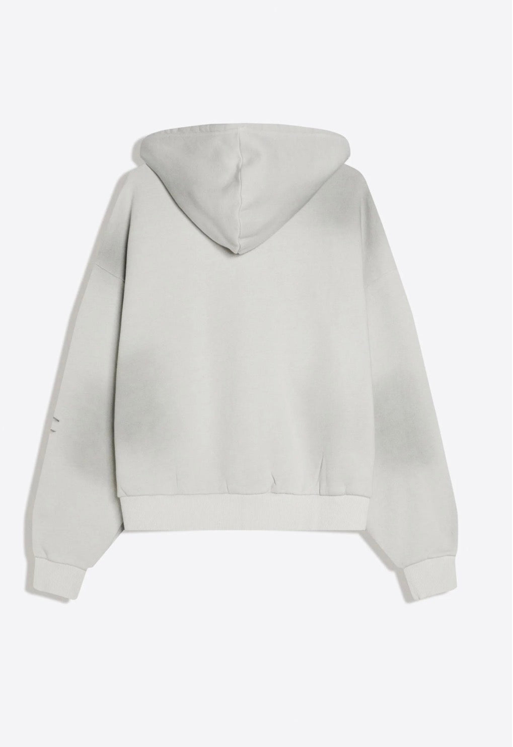 WASHED EFFECT CROPPED HOODIE - BERSHKA
