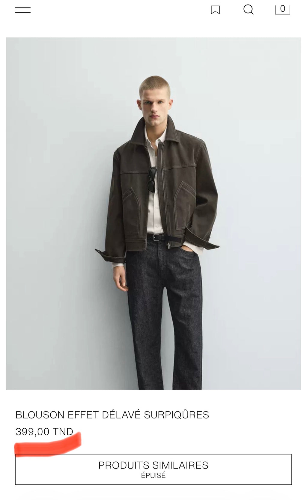 JACKET- ZARA