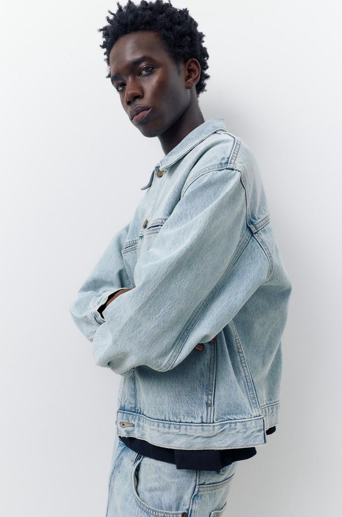 DENIM JACKET - P&B
