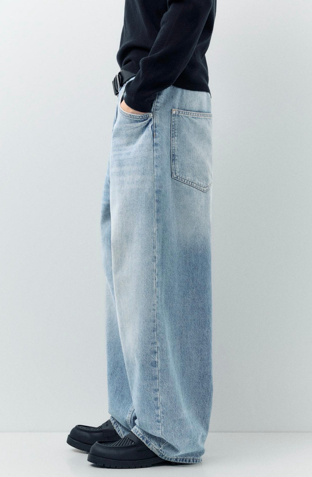 SUPER BAGGY JEANS - P&B